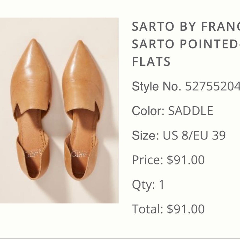 Franco Sarto flats